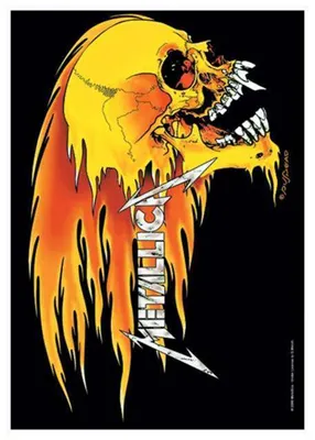Produktbild von Official Merchandise Band Posterfahne - Metallica
