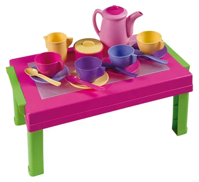 Productafbeelding van Spelletjes tafel met servies