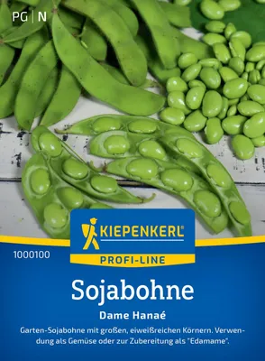 Produktbild von Kiepenkerl Sojabohnensamen Dame Hanaé Glycine max 20 Pflanzen