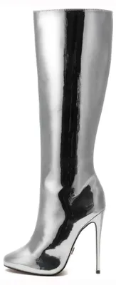 Produktbild von Giaro Stiefel in Übergrößen Silber  BRANDY LIQUID SILVER große Damenschuhe