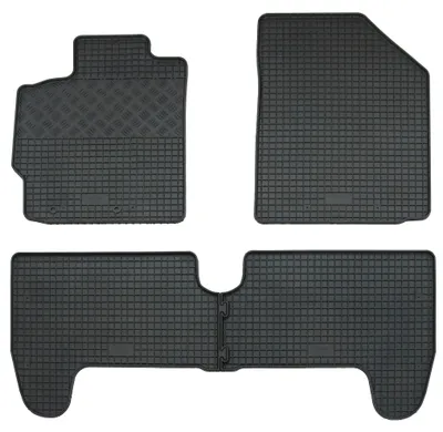 Gummifußmatten Set 4-teilig für Toyota Yaris XP9 (2005-2011), schwarz