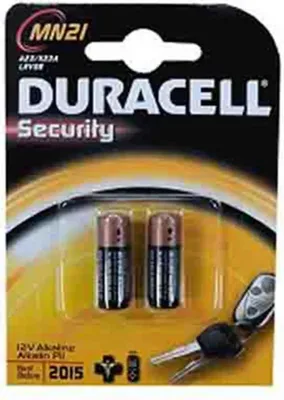 Produktbild von Duracell Mn21 12v Alkalibatterie 2 Einheiten Schwarz  Schwarz One Size