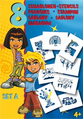 Produktbild von Amewi BloPens Schablonen Set A Mix