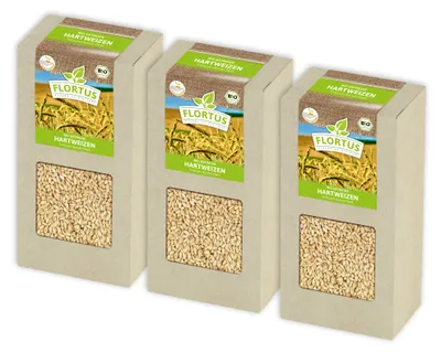 Produktbild von Hartweizen |  Getreidesamen von FLORTUS, Menge:600 g