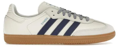 Produktbild von adidas Samba Off White Dark Blue (Women's) - EU 43 1/3