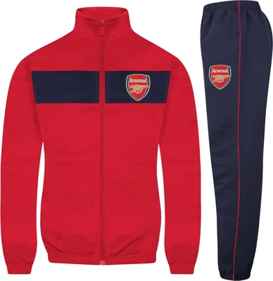 Produktbild von Arsenal FC - Trainingsanzug für Jungen GF1044 (122) (Rot)
