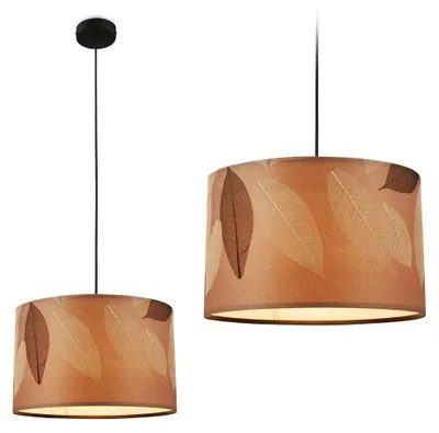Produktbild von Pendelleuchte Hängelampe Esszimmer Wohnzimmer Küche Blätterdekor Boho E27