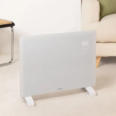 Produktbild von WARM CRYSTAL 1500W - Elektrischer Glaskonvektor mit WLAN