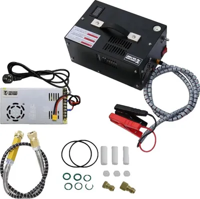 Image de Pompe à air, 4500 psi haute pression, puissance électrique, 12V-2200V, EU