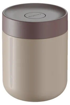 Produktbild von BergHOFF Home Nommie, Thermobehälter für Essen 0,5 l, Thermobehälter, Warm/kalt bis 6 Std., Auslaufsicher, Edelstahl, Spülmaschinenfest, Beige