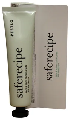Obrázok produktu pre Pestelo, Saferecipe – Krém na tvár a telo, hydratačný, na každodenné použitie, SPF 50+, 100 ml