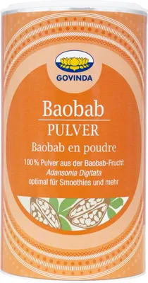 Produktbild von Govinda Baobab Pulver | 200 g |  | vegan