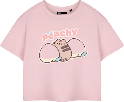 Obrázek produktu pro Pusheen - "Peachy" tričko s krátkým rukávem pro ženy NS8510 (L) (růžová)