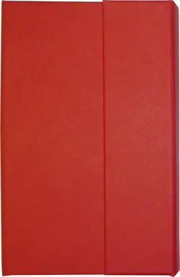 Produktbild von Notizbuch mit Magnetverschluß, 2 Blöcke und 5 Haftnotizstreifen / Farbe: rot