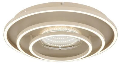 Obrázok produktu pre LED stropné svietidlo, piesková farba, CCT, pamäťová funkcia, D51cm