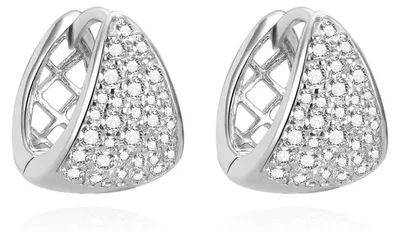 Immagine prodotto di Orecchini in argento con zirconi AGUC3534