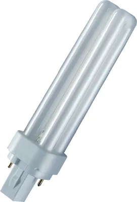 Produktbild von OSRAM Kompaktleuchtstofflampe DULUX D 10 Watt G24d 1