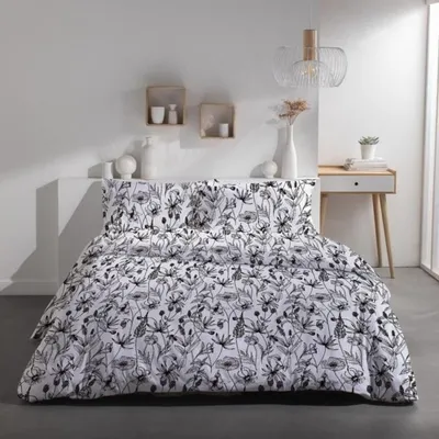 Image de Parure de lit 2 personnes, TODAY Sunshine 15.34, 240 x 260 cm, 100% Coton imprimé
