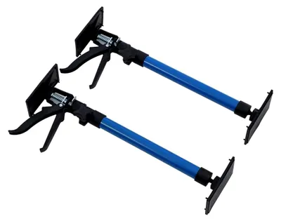Produktbild von 2er-Set Teleskop-Deckenstützen 50–115 cm, belastbar bis 30 kg