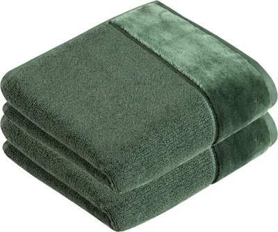 Produktbild von 2er Pack Handtuch Pure von der Marke Vossen 60 x 110 cm