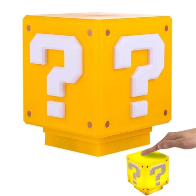 Produktbild von Nachtlichter, 500mAh WüRfel Lampe - Nachtlicht Mit Spiel-Soundeffekten Geeignet für Geschenke, Kinderzimmer Dekoration -als Geschenk für Kinder