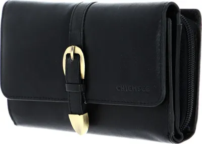 Produktbild von CHIEMSEE Leder Geldbörse Leather Wallet Black schwarz
