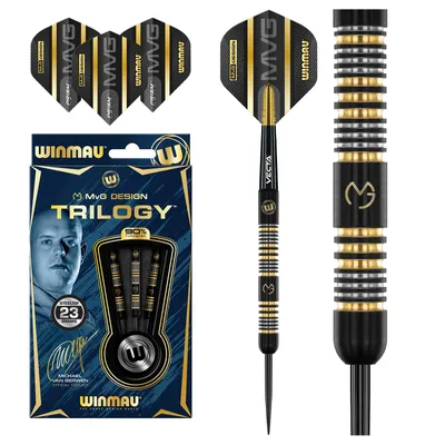 Produktbild von Winmau Michael Van Gerwen Mvg Trilogie Darts 23gr 90% 1481.23
