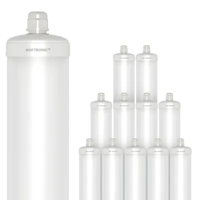 Produktbild von hoftronic LED Feuchtraumleuchte 120cm 36W 4320lm IP65 6500K Weiß Verknüpfbar