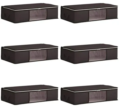 Produktbild von Aufbewahrungsbox mit transparentem Seitenfenster 6 pcs