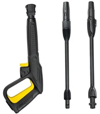 Produktbild von Hochdruckreiniger mit Strahlrohr und Drehlanze, kompatibel mit Kärcher K2 und K7 Hochdruckreinigern