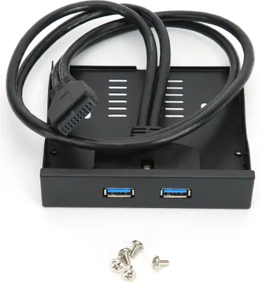 Zdjęcie produktu dla Praktyczny i wydajny panel przedni USB3.0 z 2 interfejsami dla karty riser płyty głównej Home