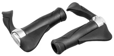 Produktbild von Ergotec MTB-Multi-Flex-Griffe AKSB 10 Schwarz, 130/130mm,Ø 22mm