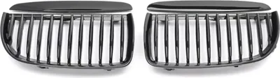 Produktbild von Frontstoßstangen Niergrille für BMW E90/E91 328i/335i xDrive 2005–2008 – Glanz Schwarz – Autozubehör