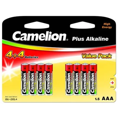Image de Camelion | AAA/LR03 | Plus Alkaline | 8 szt.