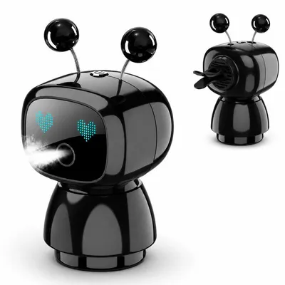 Produktbild von Auto Duftspender Roboter, intelligenter Zerstäuber für Lüftungsschacht, mit Bewegungssensor, 4 Stufen einstellbar, wiederaufladbar, Auto Lufterfrischer zur Geruchsbeseitigung