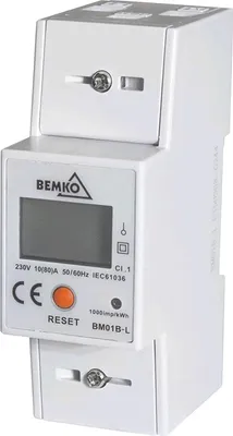 Immagine prodotto di Indicatore di energia 1 fase 10 (80)A Bemko