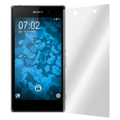 Produktbild von 2er-Pack PhoneNatic Displayschutzfolien klar  kompatibel mit Sony Xperia Z1