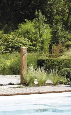 Image de Fontaine WOOD en PE - Bois clair