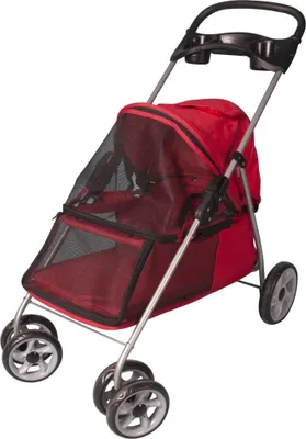 Produktbild von FLAMINGO Hundewagen Rot 89x37x87 cm