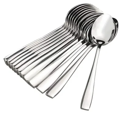 Productafbeelding van Elzusha - RVS Tafellepels Set van 12 - 16 cm