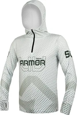 Obrázek produktu pro Delphin Tričko Hooded Sweatshirt UV ARMOR 50+ Olive 2XL