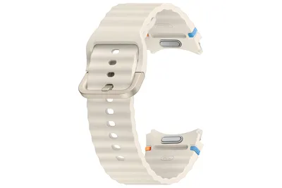 Produktbild von Samsung ET-SNL31, Band, Smartwatch, Cremefarben, Samsung, Galaxy Watch 7, Nitril, Gummi