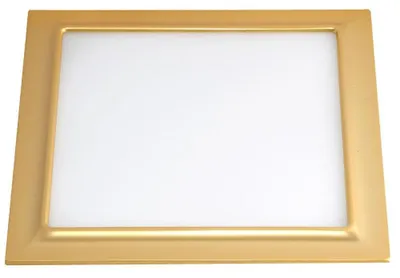 Bildbeleuchtung Gold 21,5x21,5x1,5 cm 20 W 1600 Lumen