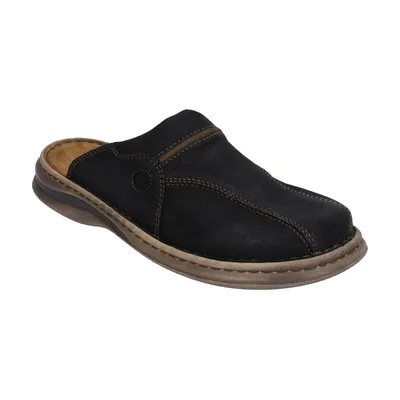 Produktbild von Josef Seibel Herren Leder Clogs Pantoletten Klaus 10999-635, Größe:41 EU, Farbe:Schwarz