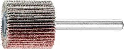 Produktbild von Pferd Fächerschleifer Körnung 80 Durchmesser 25 x Höhe 25mm 6mm Spannschaft - 44410086