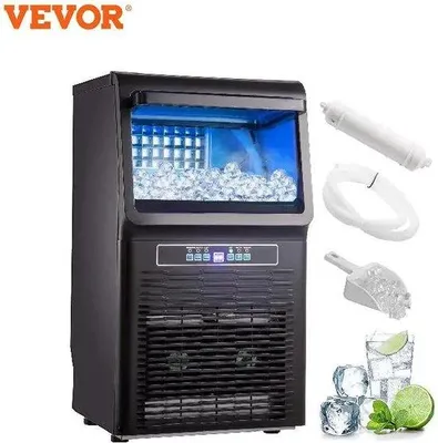 Image de Machine à glaçons électrique 200 W, 348 x 340 x 666 mm