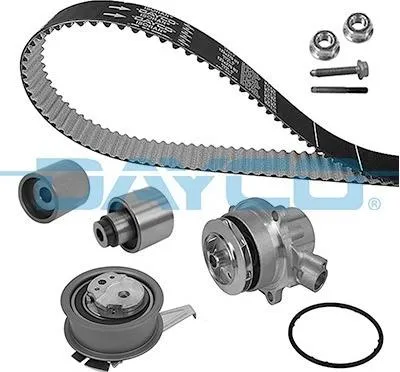 Produktbild von DAYCO KTBWP11921 Zahnriemensatz + Wasserpumpe für VW Golf VII Schrägheck (5G1, BQ1, BE1, BE2) Passat Variant (3G5, CB5) Golf VII Variant (BA5, BV5)