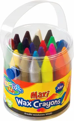 Produktbild von Maxi Wachsmalstifte Eimer 24 Stück COLORINO