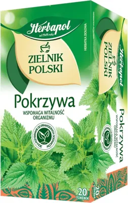 Image de Herbapol Tisane d'Ortie Fixe 20 Sachets Peau, Cheveux et Ongles