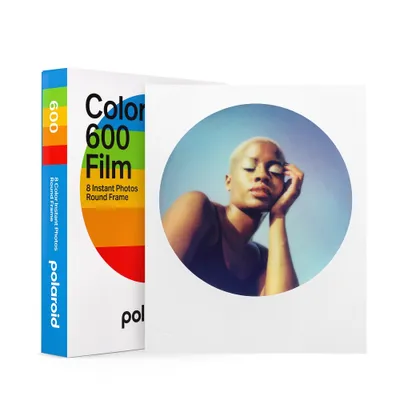 Zdjęcie produktu dla Akcesoria do aparatu Polaroid - Filmy kolorowe do 600 - Ramka okrągła 006021